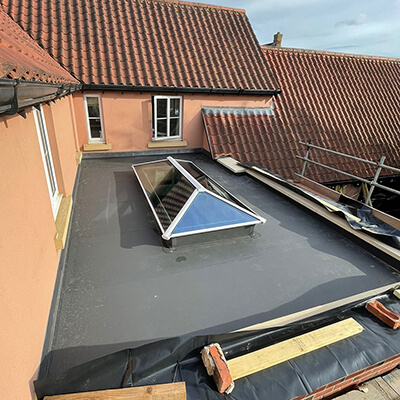 flat roofer in Stevenage